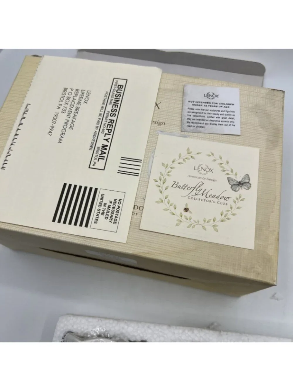 Lenox Butterfly Meadow Small Vases Set of 3 New in Box